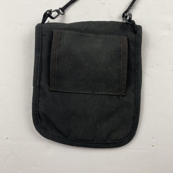 Eagle Creek Travel Wallet Passport Holder Neck Bag  ID Pouch Crossbody Black - Picture 2 of 12